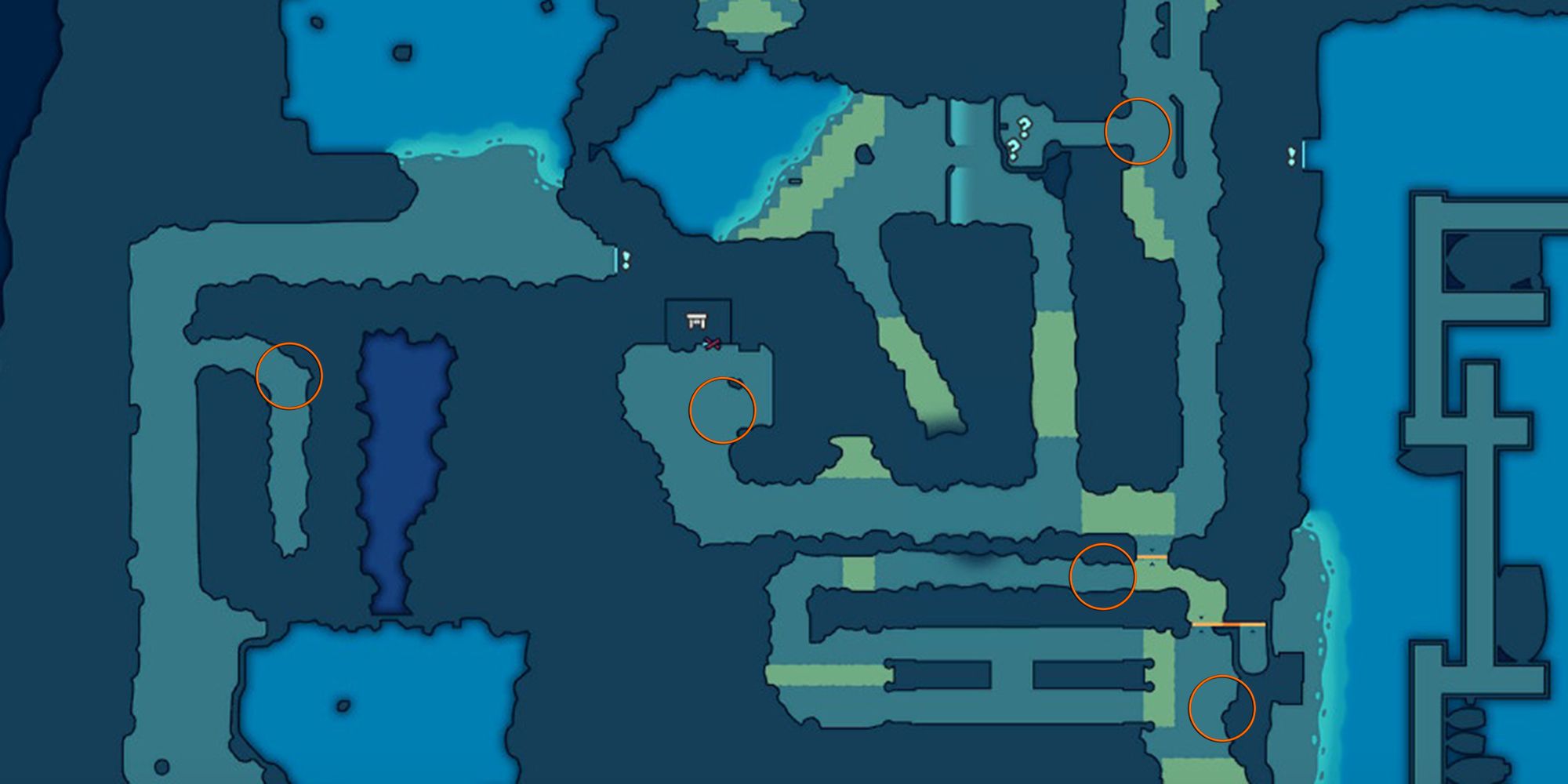 thalassian cliffs sticker locations map