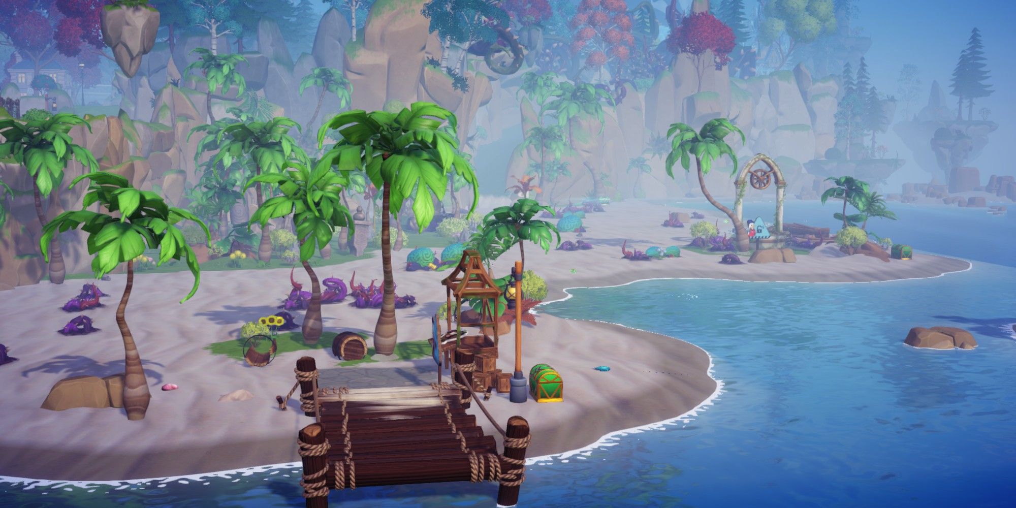 Dazzle Beach from Dreamlight Valley