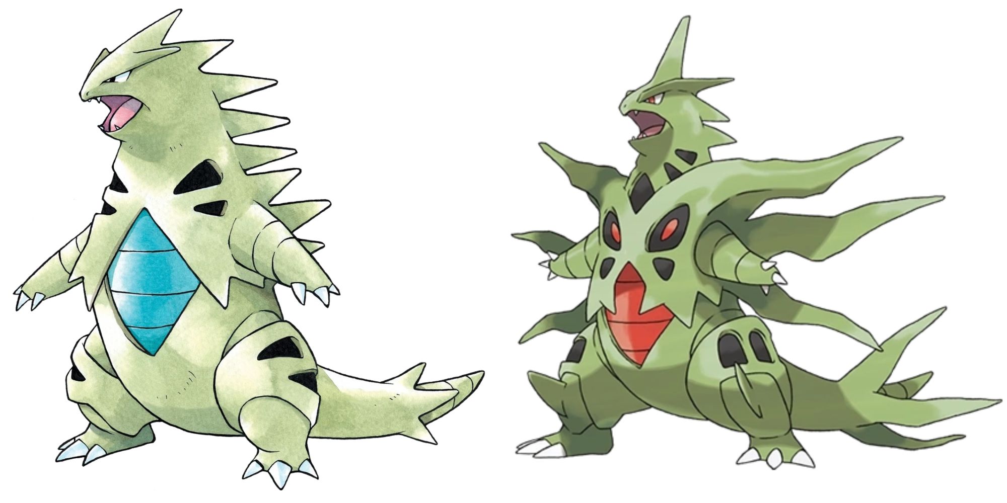 tyranitar and mega tyranitar