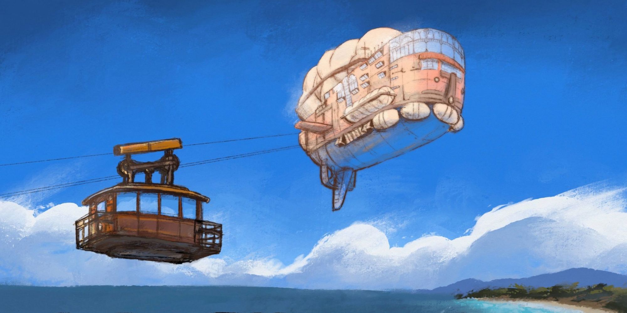  floating airship hospital