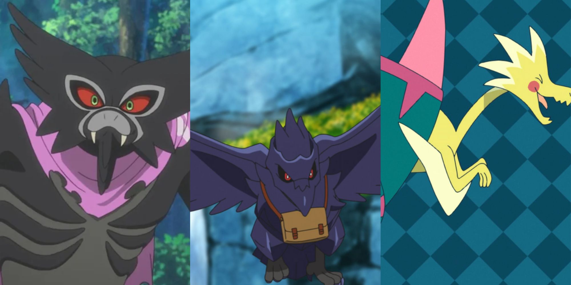 Zarude Corviknight Dracozolt Pokemon Galar Anime