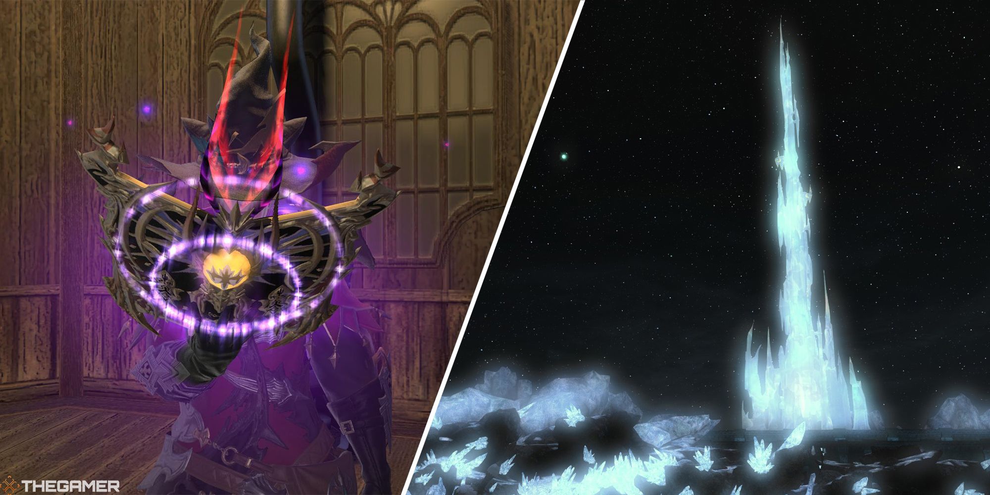summoner zodiac weapon and crystal tower split image