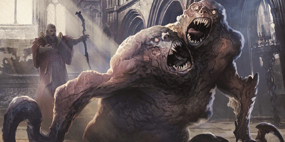 Dungeons and Dragons Fiend Summoned By Mage In A Church