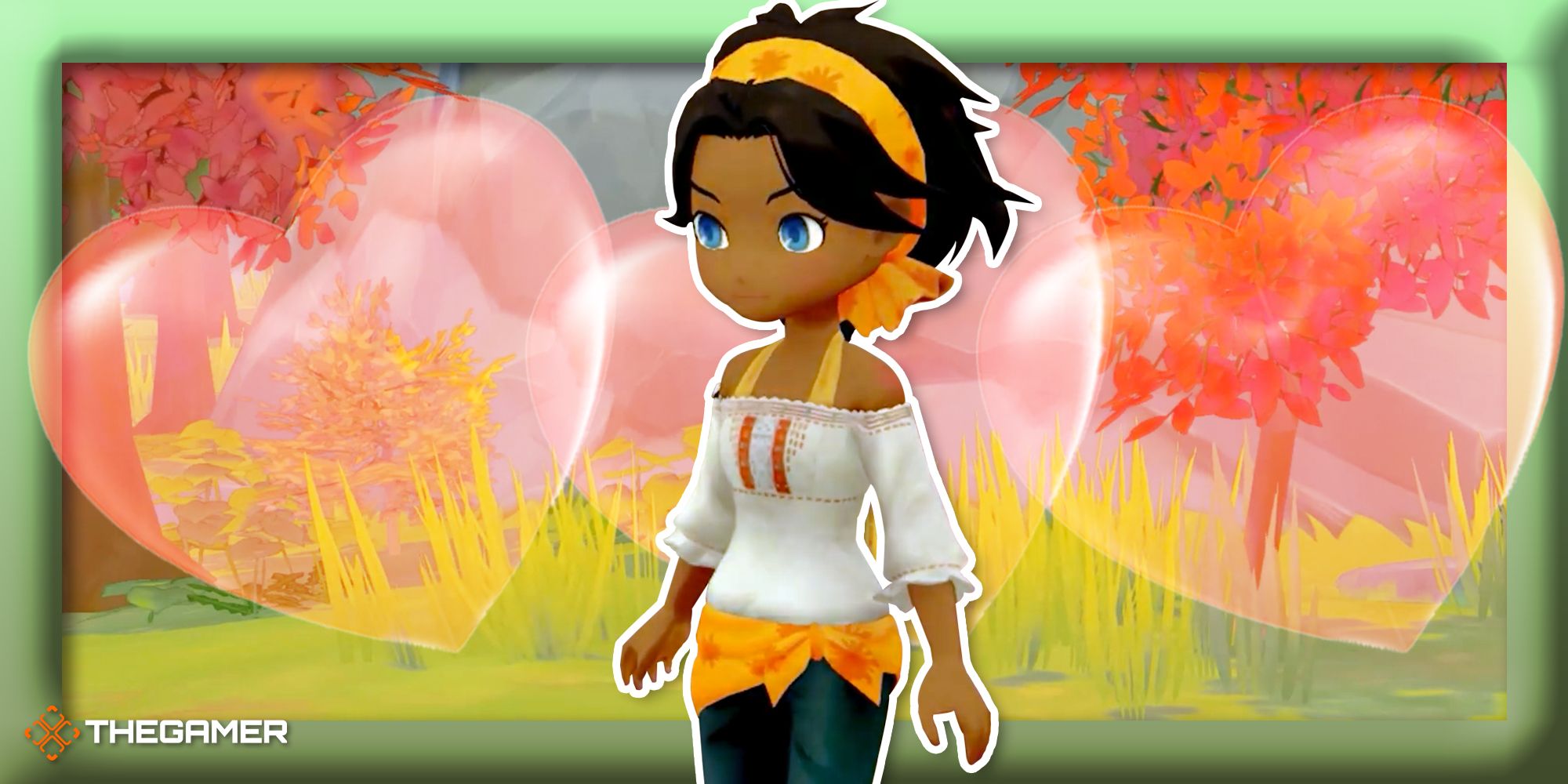 Game image of Laura from Story Of Seasons Pioneers Of Olive Town.