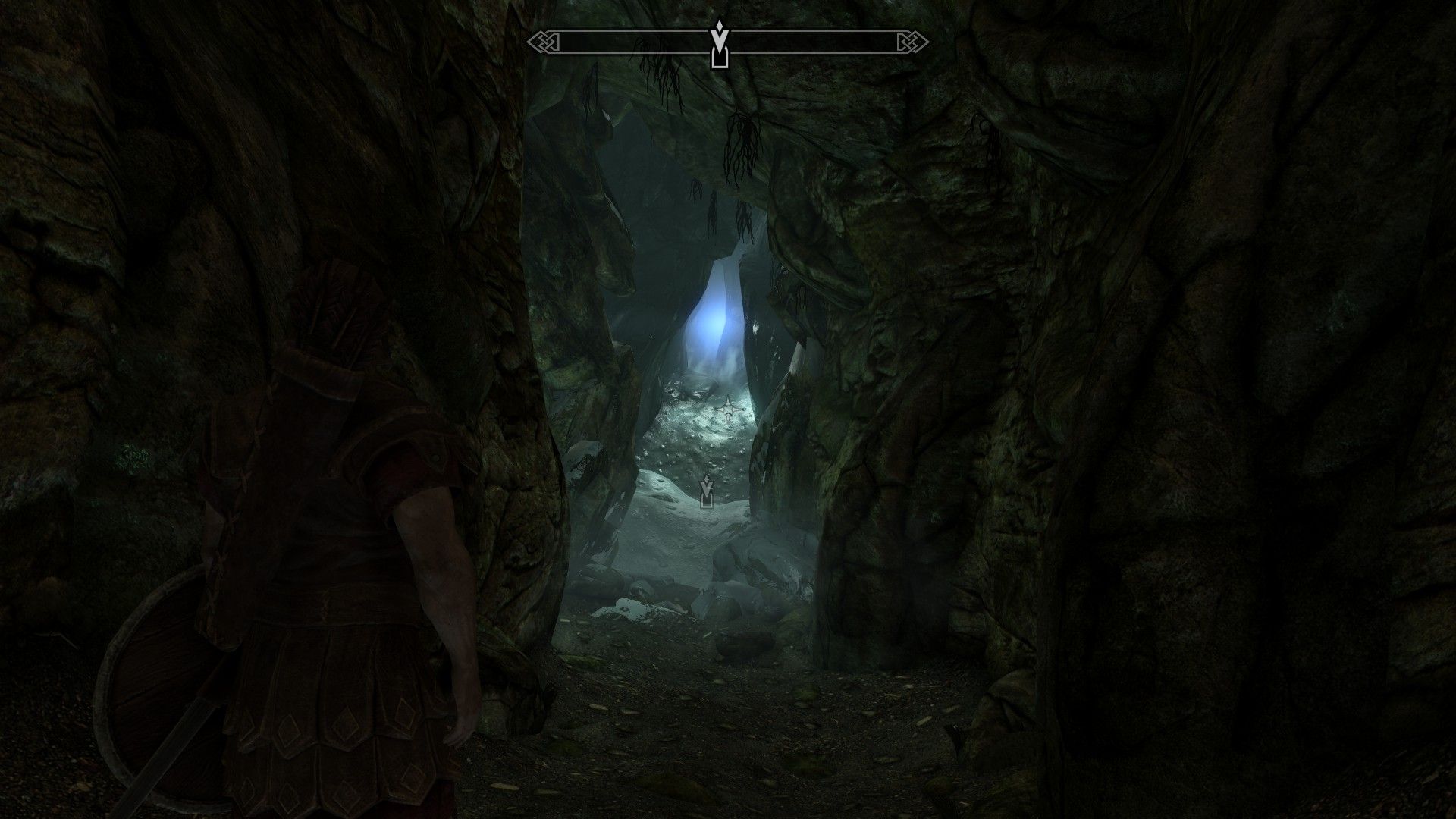 An opening in a cave for the player to exit from. 