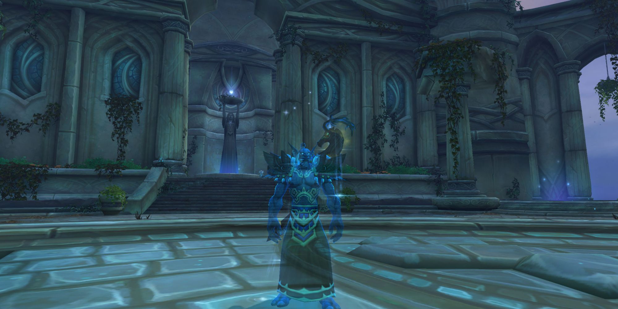 World of Warcraft Balance Druid in astral form