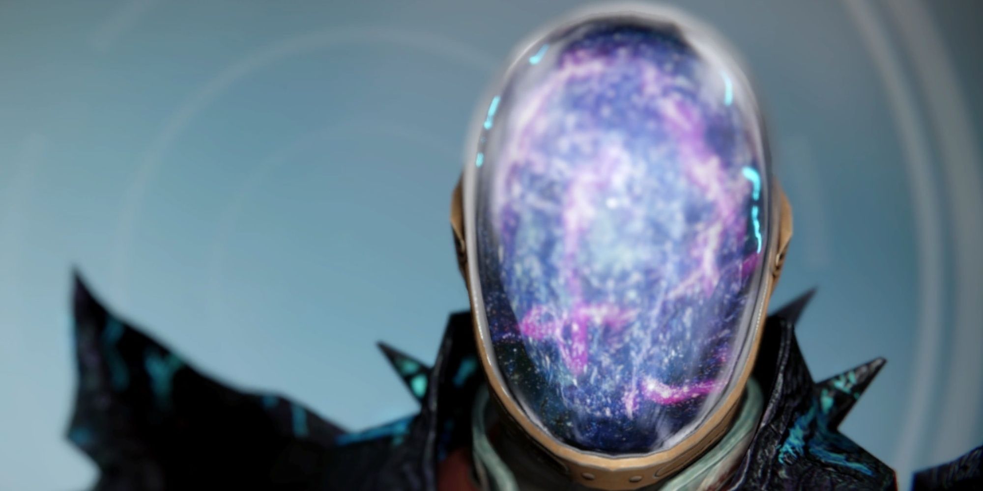 Astrocyte Verse glowing with ethereal energy in Destiny 2.