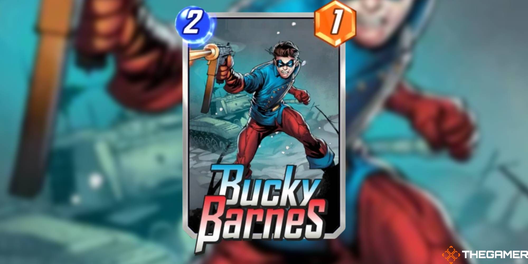 Bucky Barnes Marvel Snap Card