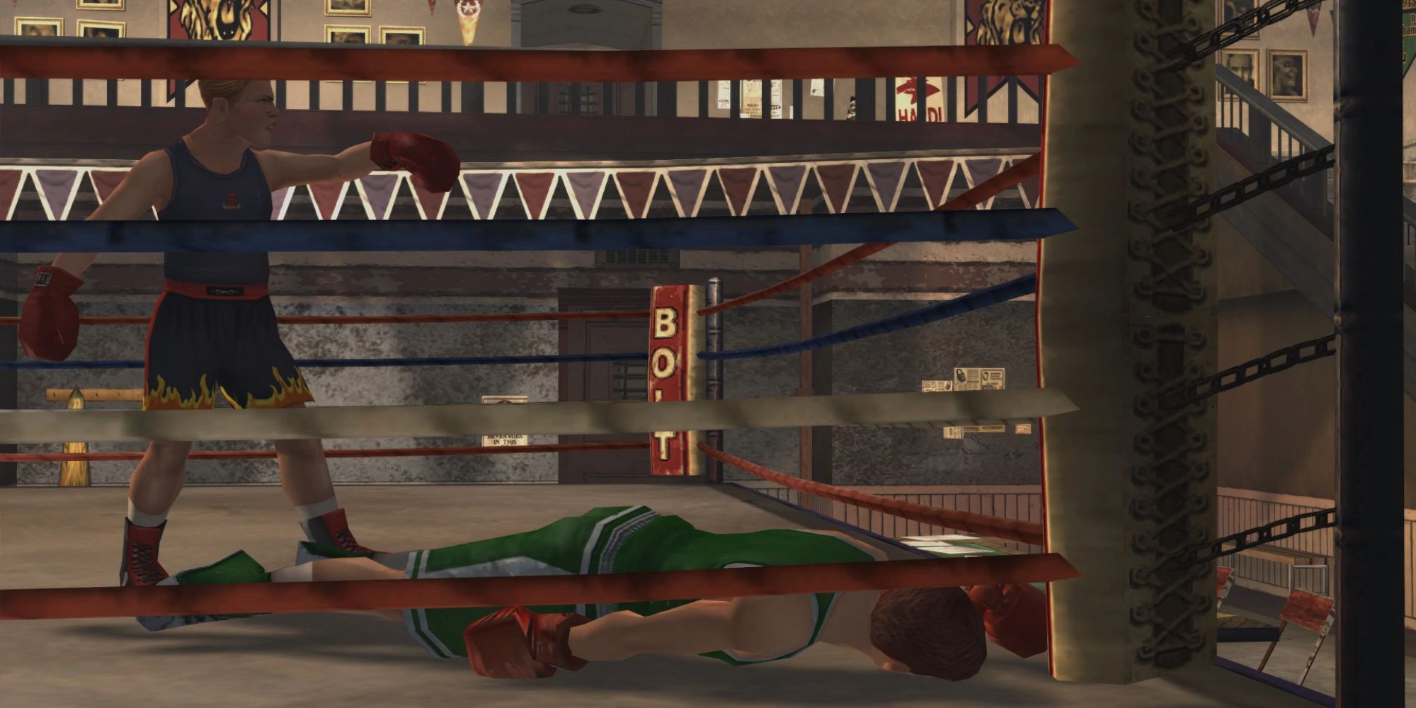 Bully screenshot of Jimmy Hopkins Boxing