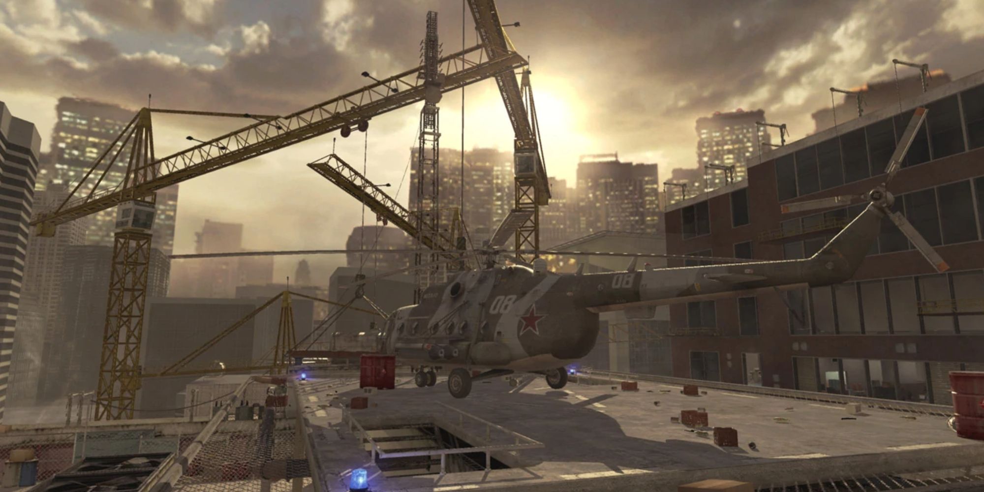 The Map High Rise in Call of Duty: Modern Warfare 2