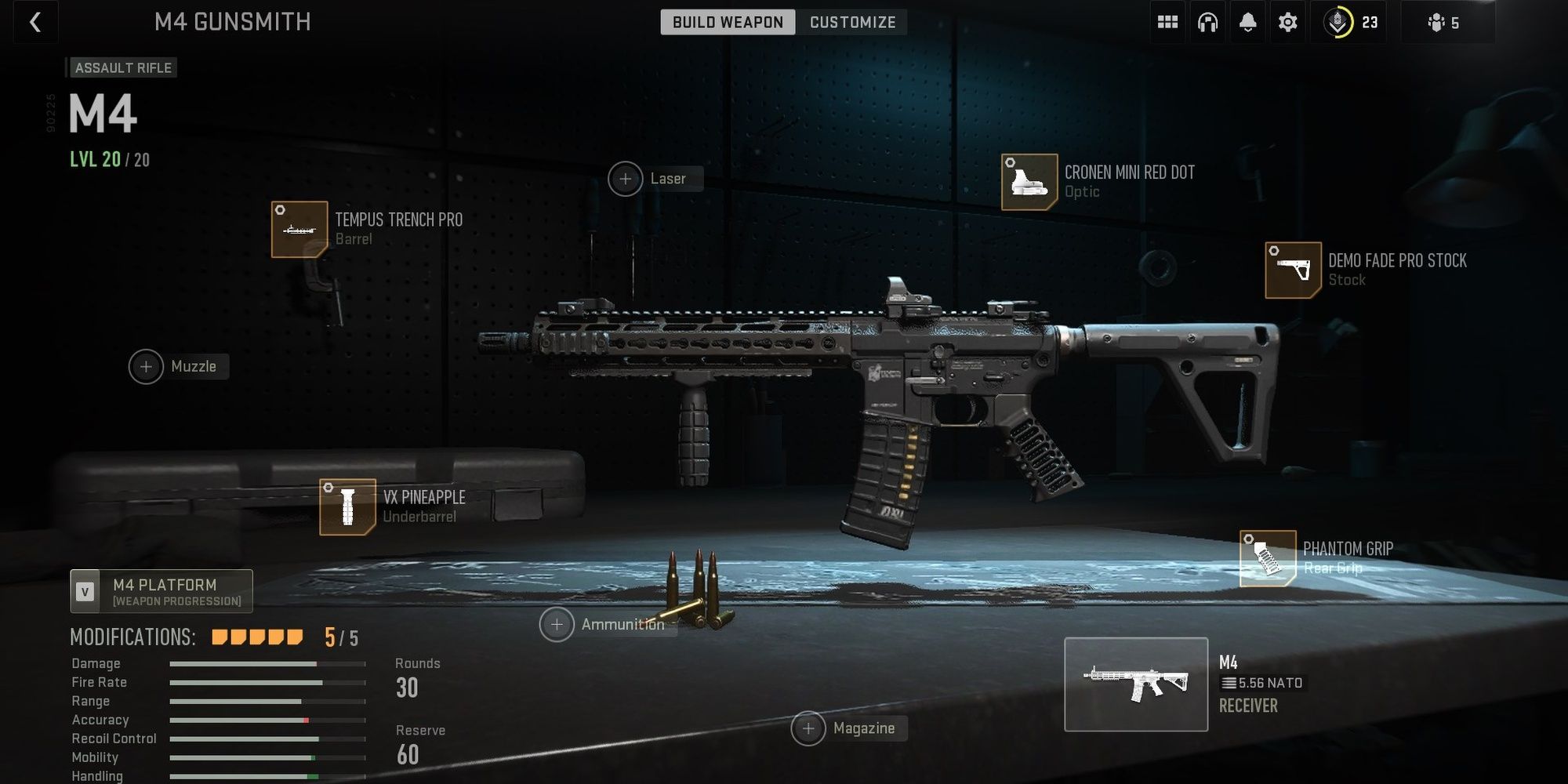 Call of Duty Modern Warfare 2 2022 Gunsmith Example