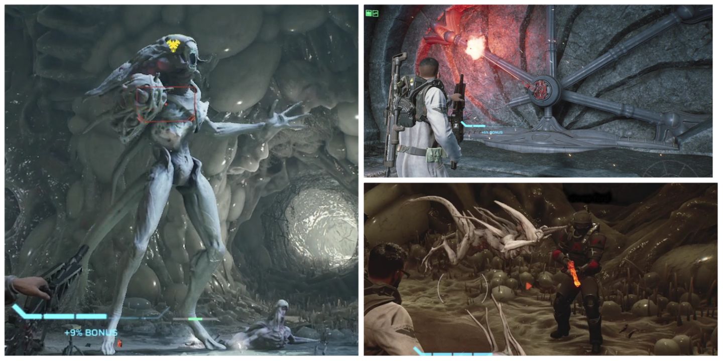 Aliens: Fireteam Elite - The Pathogen Queen, Doors Being Unlocked And Mutant Ambushes