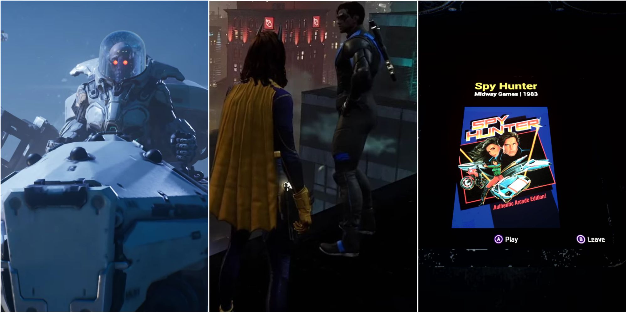 Gotham Knights: Mr. Freeze, Batgirl, Nightwing, Spy Hunter