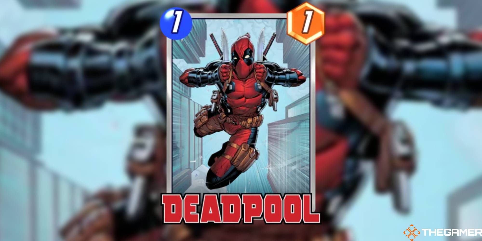 Deadpool Marvel Snap Card