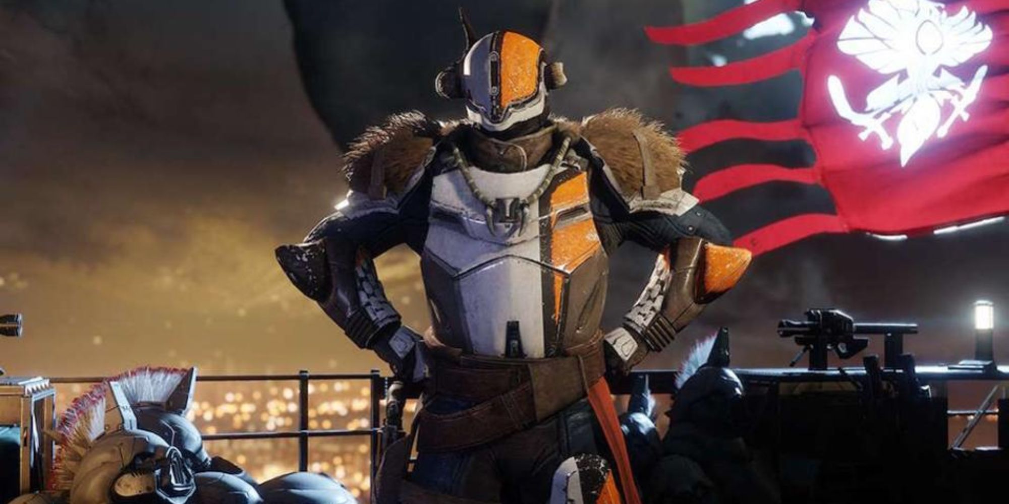 Destiny 2 Lord Shaxx Posing