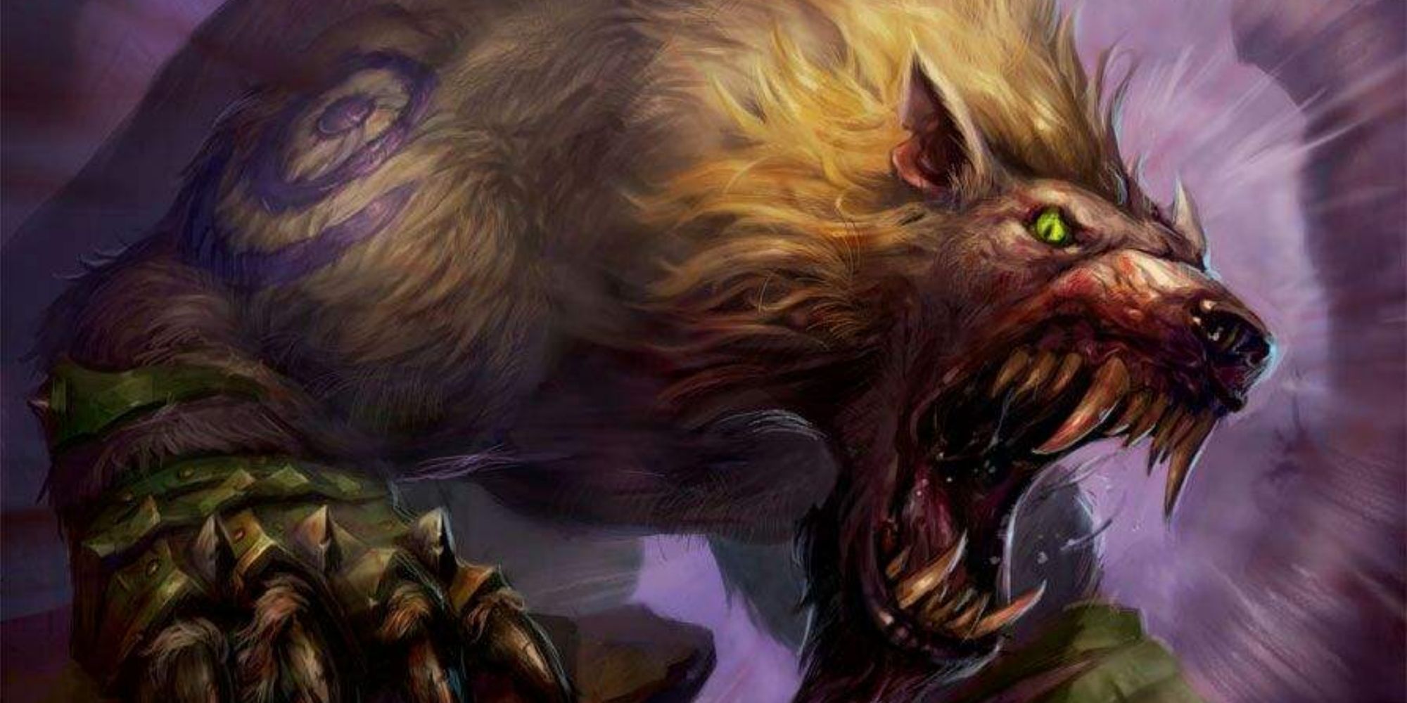 World of Warcraft Druid bear form splash art