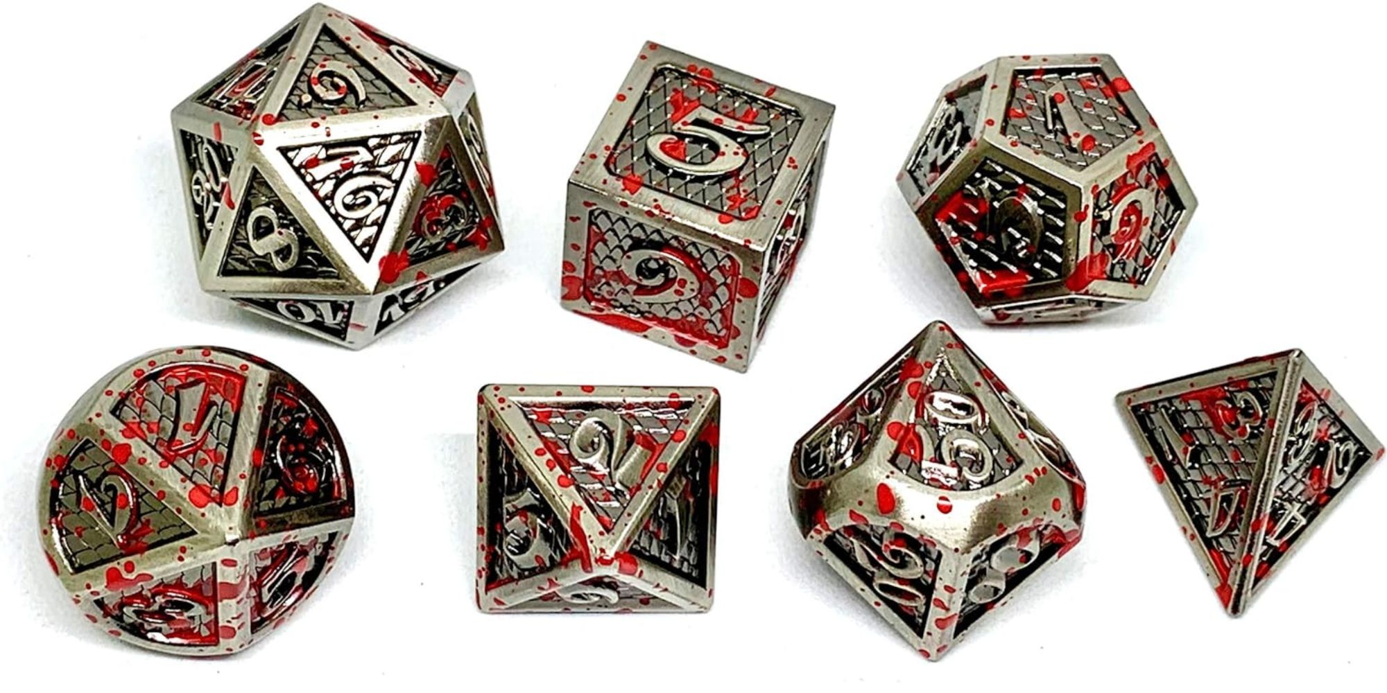Dungeons and Dragons Bloodstained Dice Set
