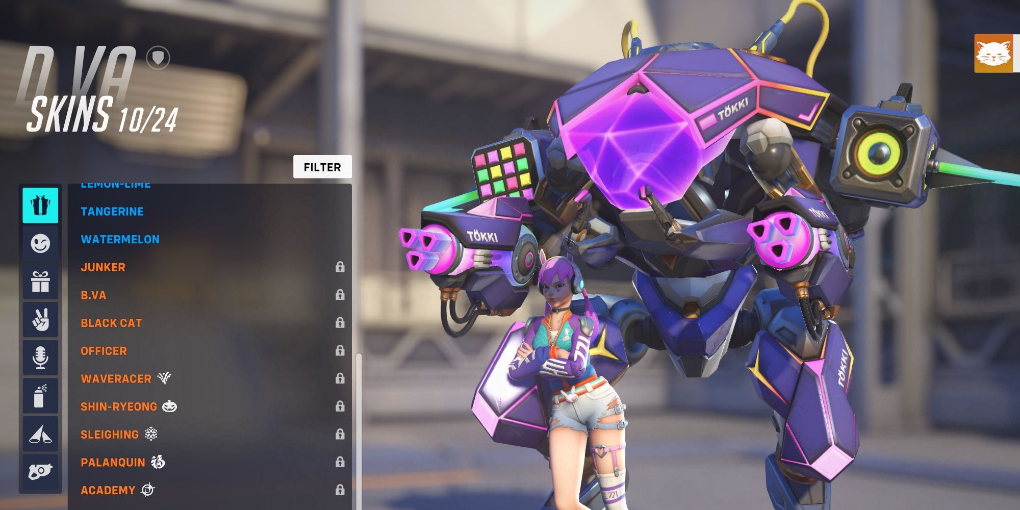 EDM D.Va Skin