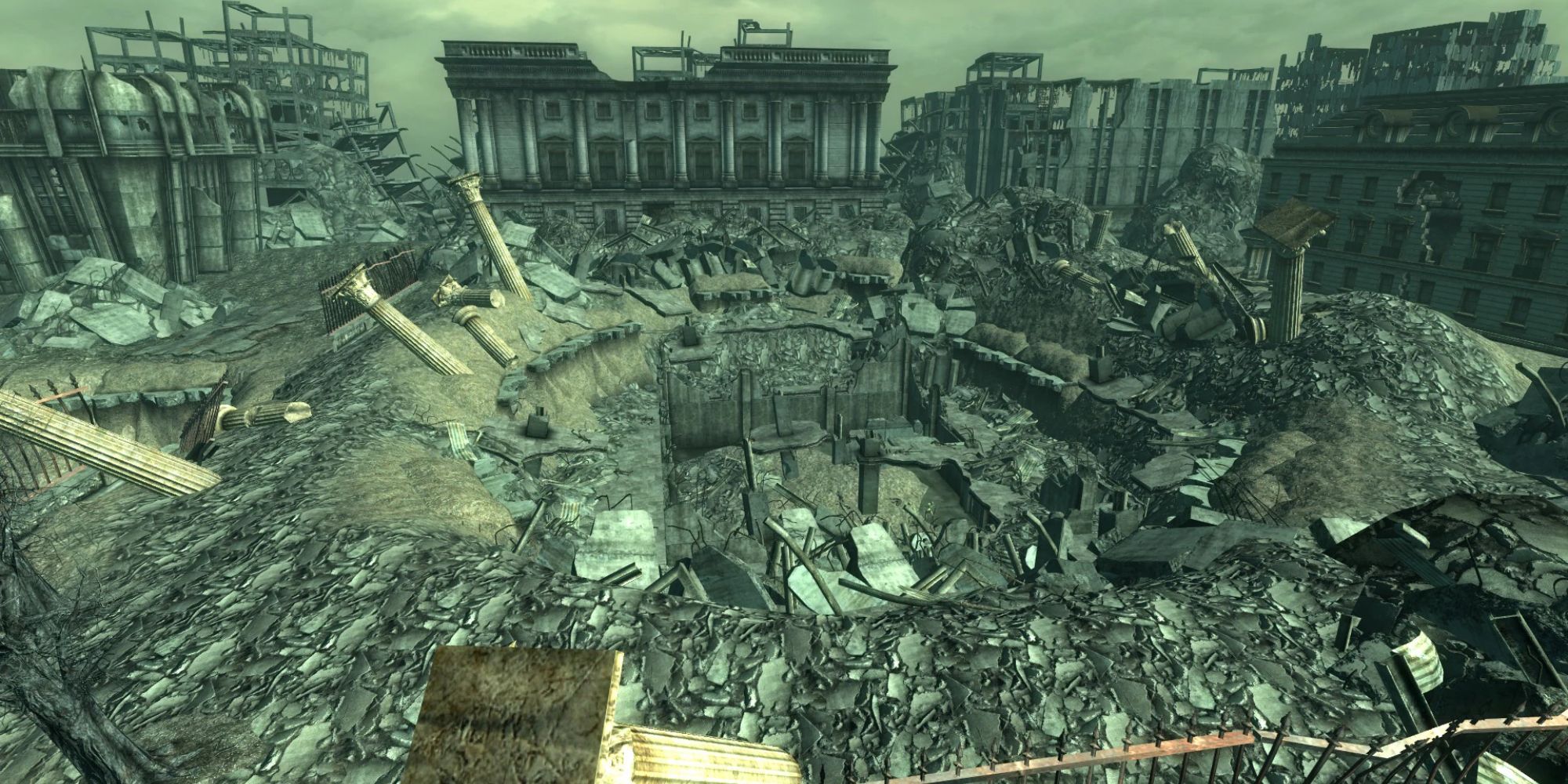 Fallout 3 White House Crater 