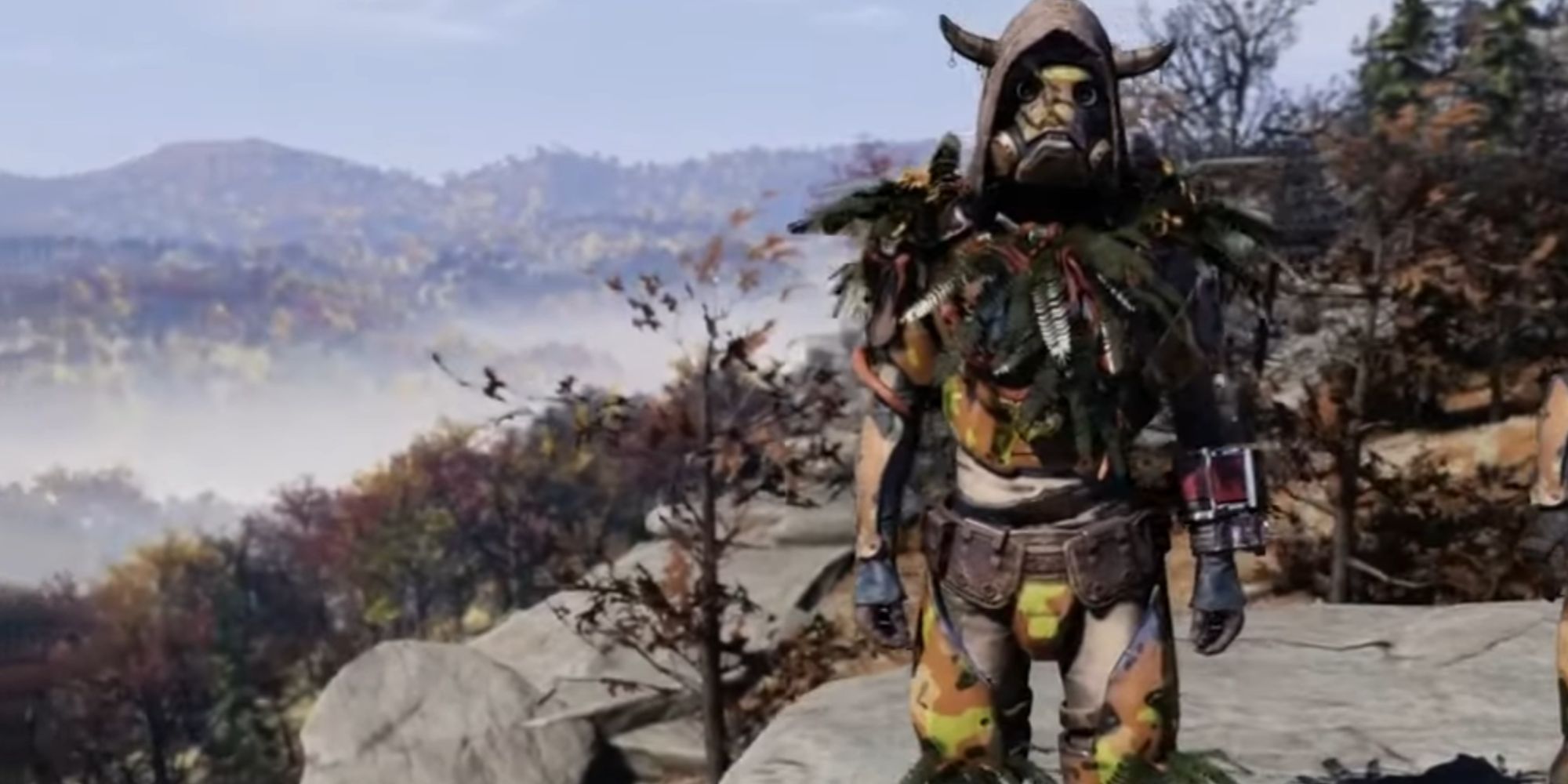 Fallout 76 Character Wearing The Thorn Armor