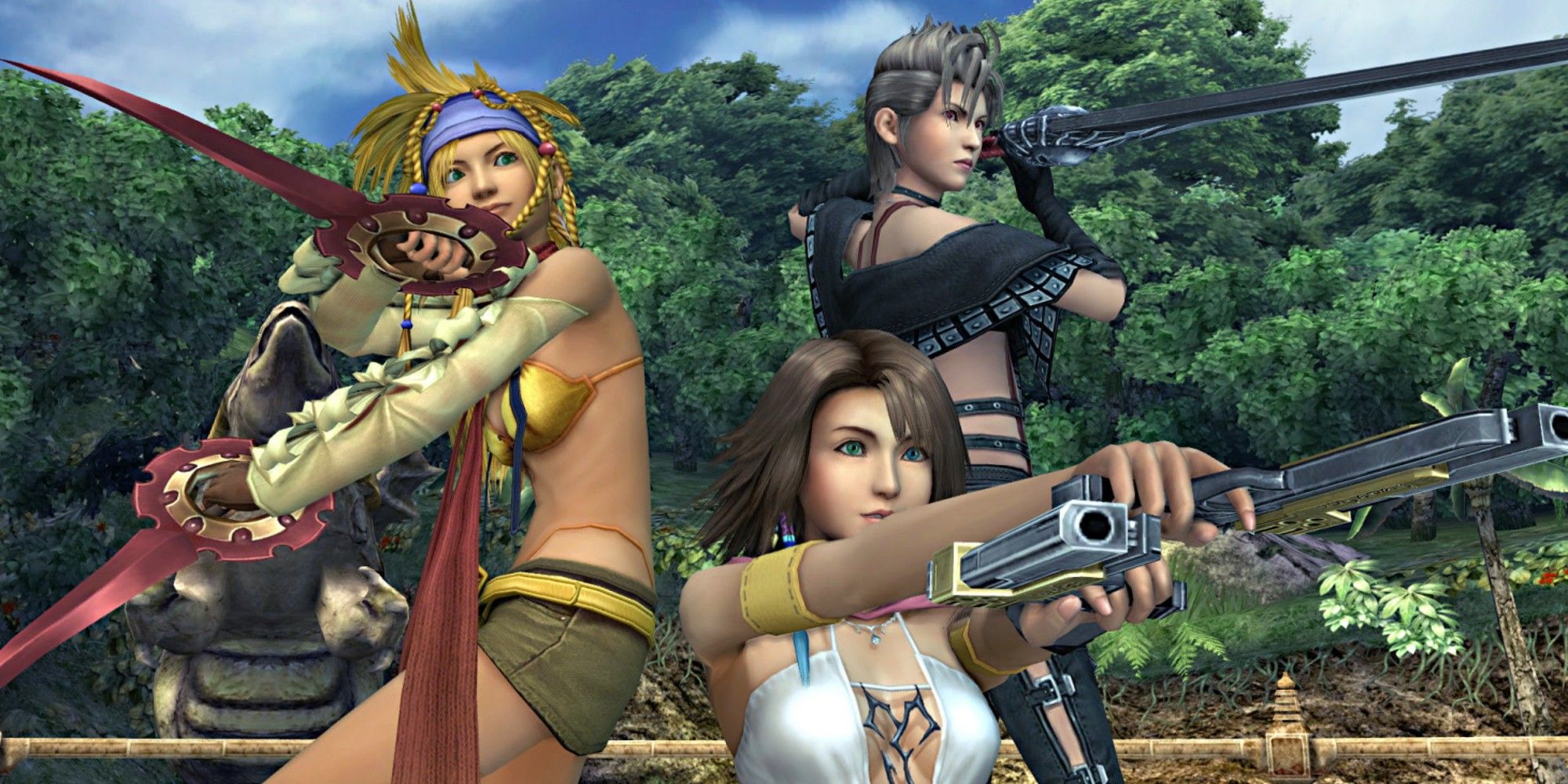 Final Fantasy 10-2 Girl Power Pose