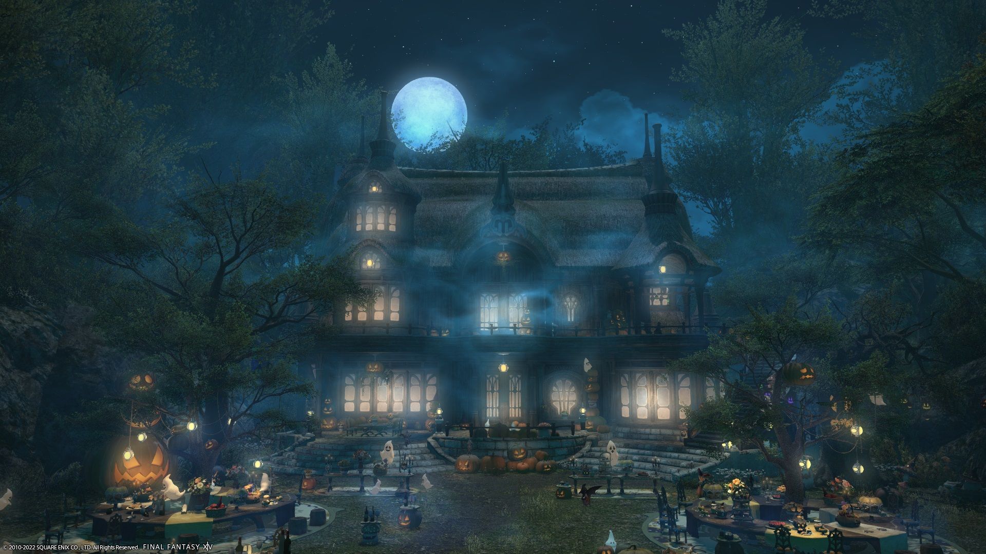 Final Fantasy 14 All Saints' Wake Sneaky Hollow Mansion