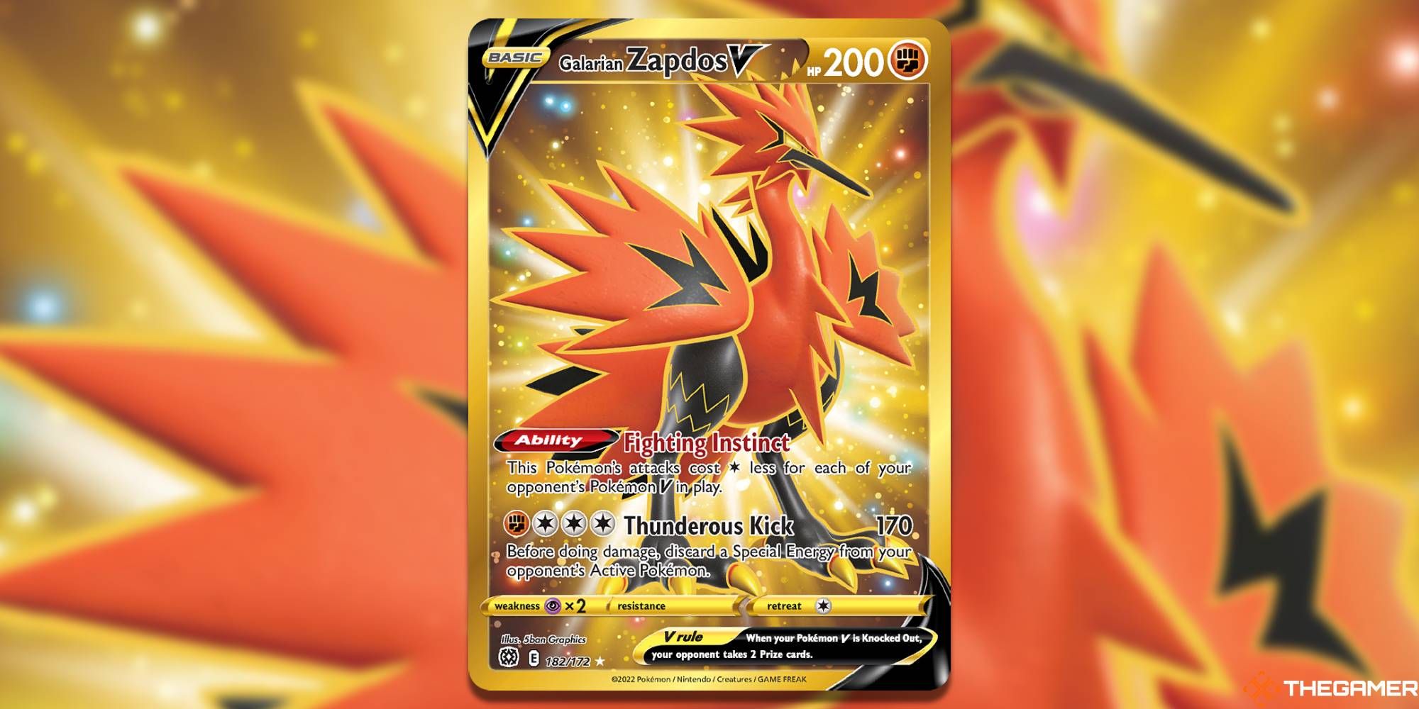 Galarian Zapdos TCG