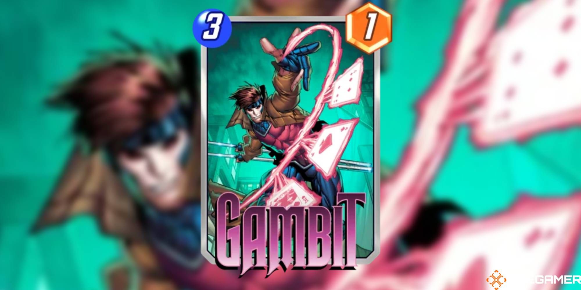 Gambit Marvel Snap Card