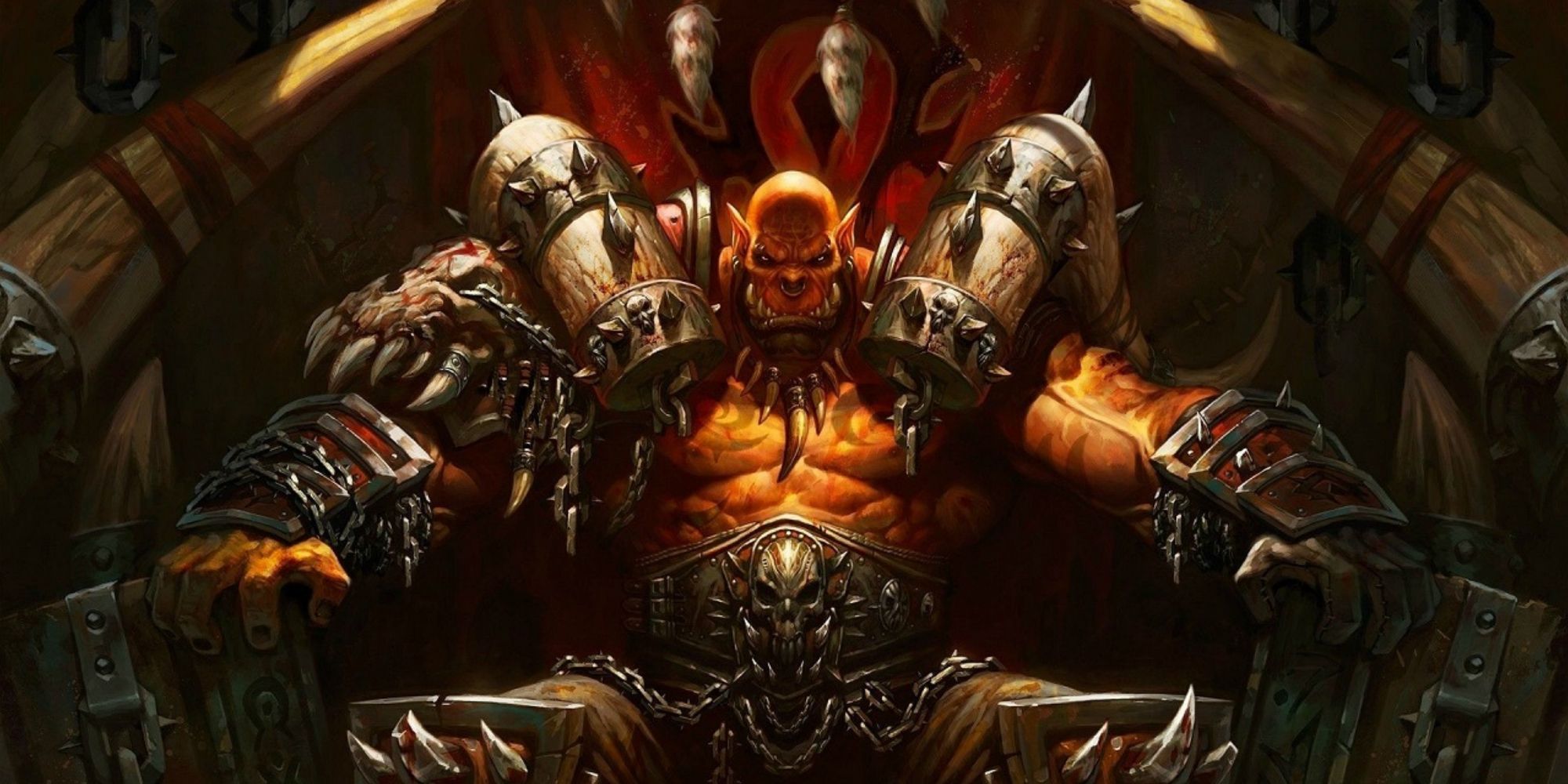 World of Warcraft Garrosh Hellscream splash art