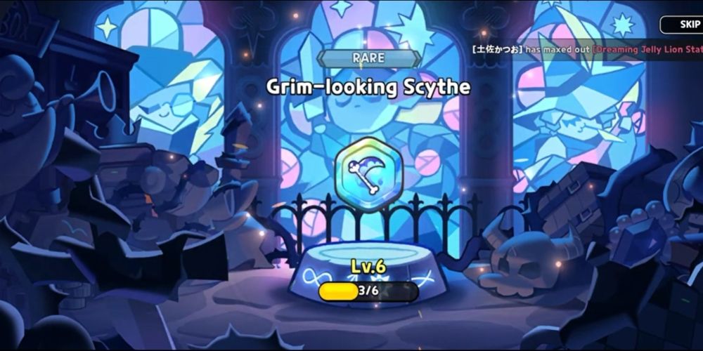 Grim-looking Scythe in Cookie Run Kingdom