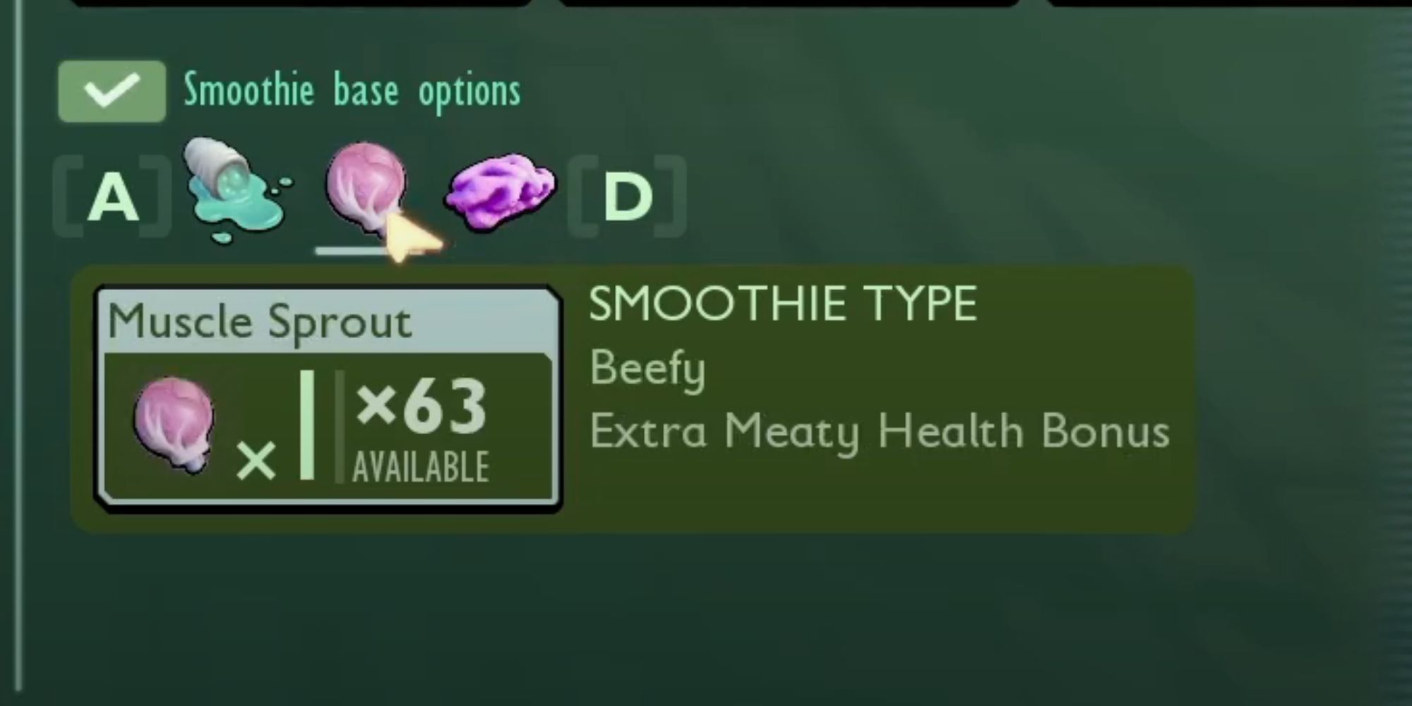 All Smoothie Recipes In Grounded