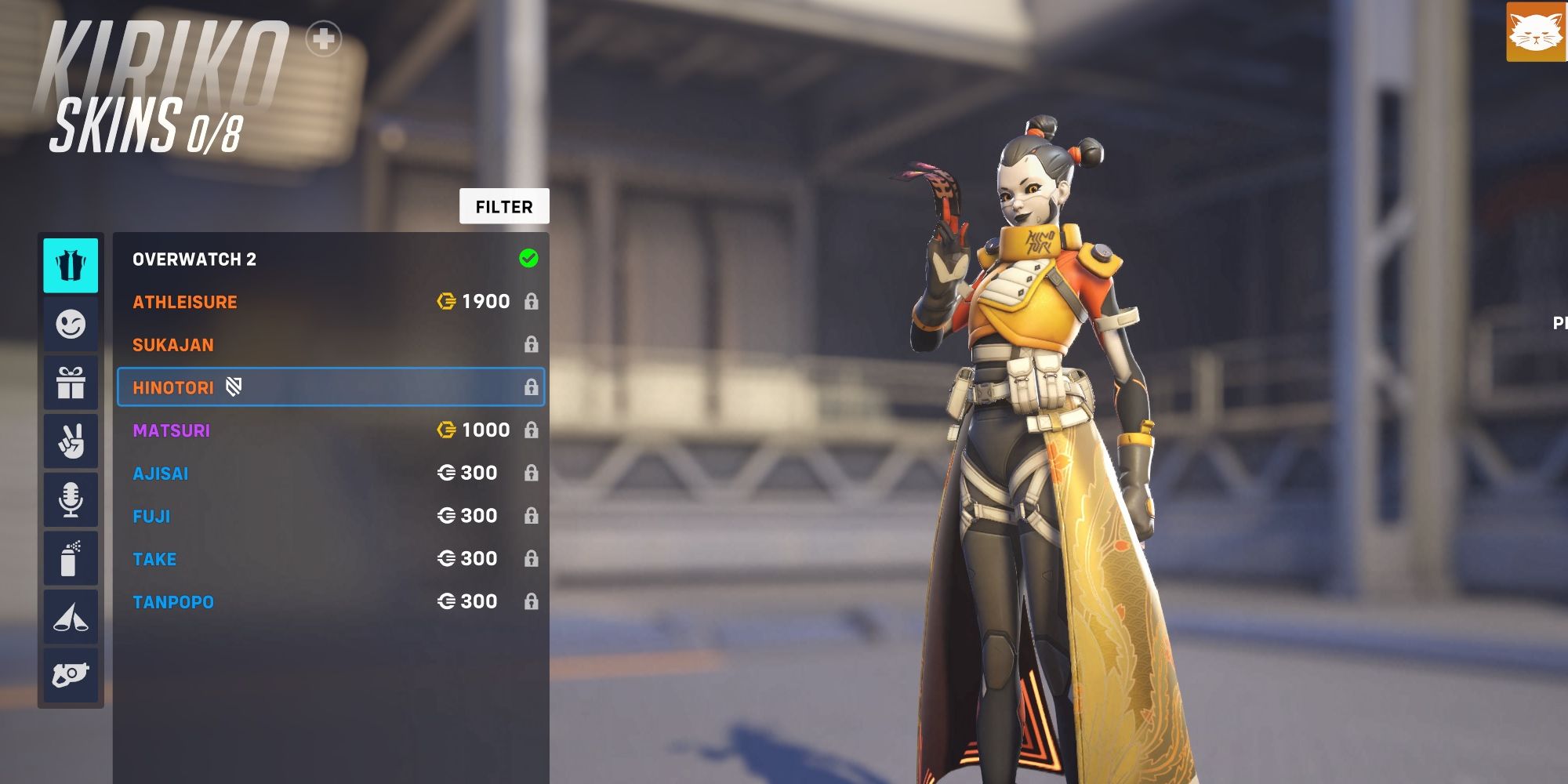 Hinotori Kiriko Skin