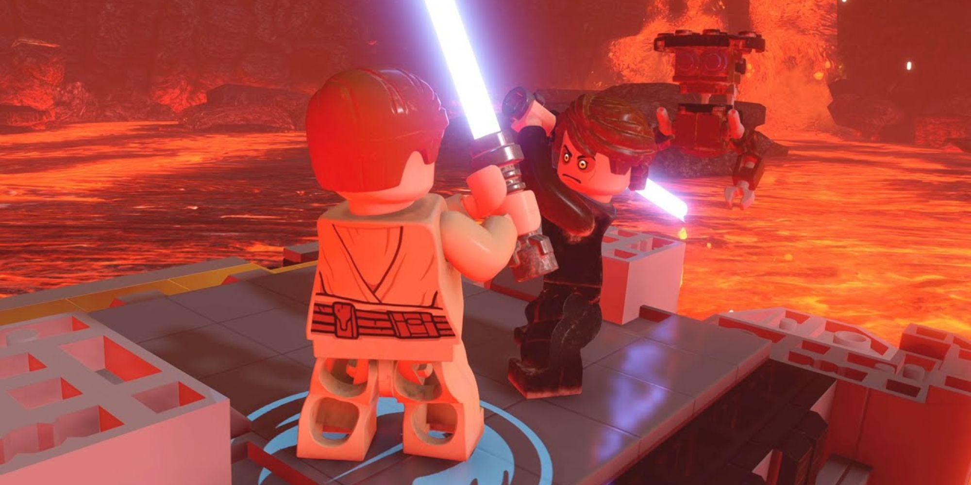 Lego Star Wars Skywalker Saga Screenshot Of Obi Wan Kenobi Vs Anakin