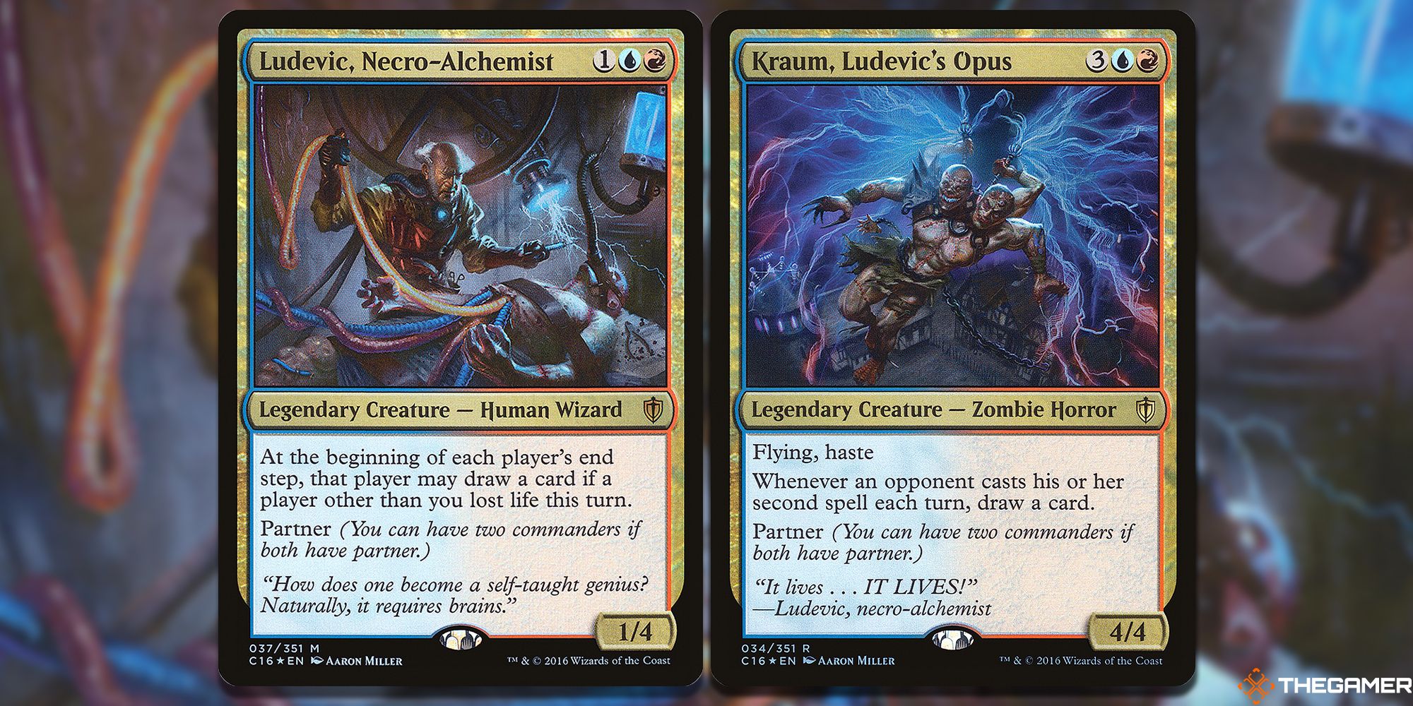 Ludevic, Necro-Alchemist and Kraum, Ludevic's Opus