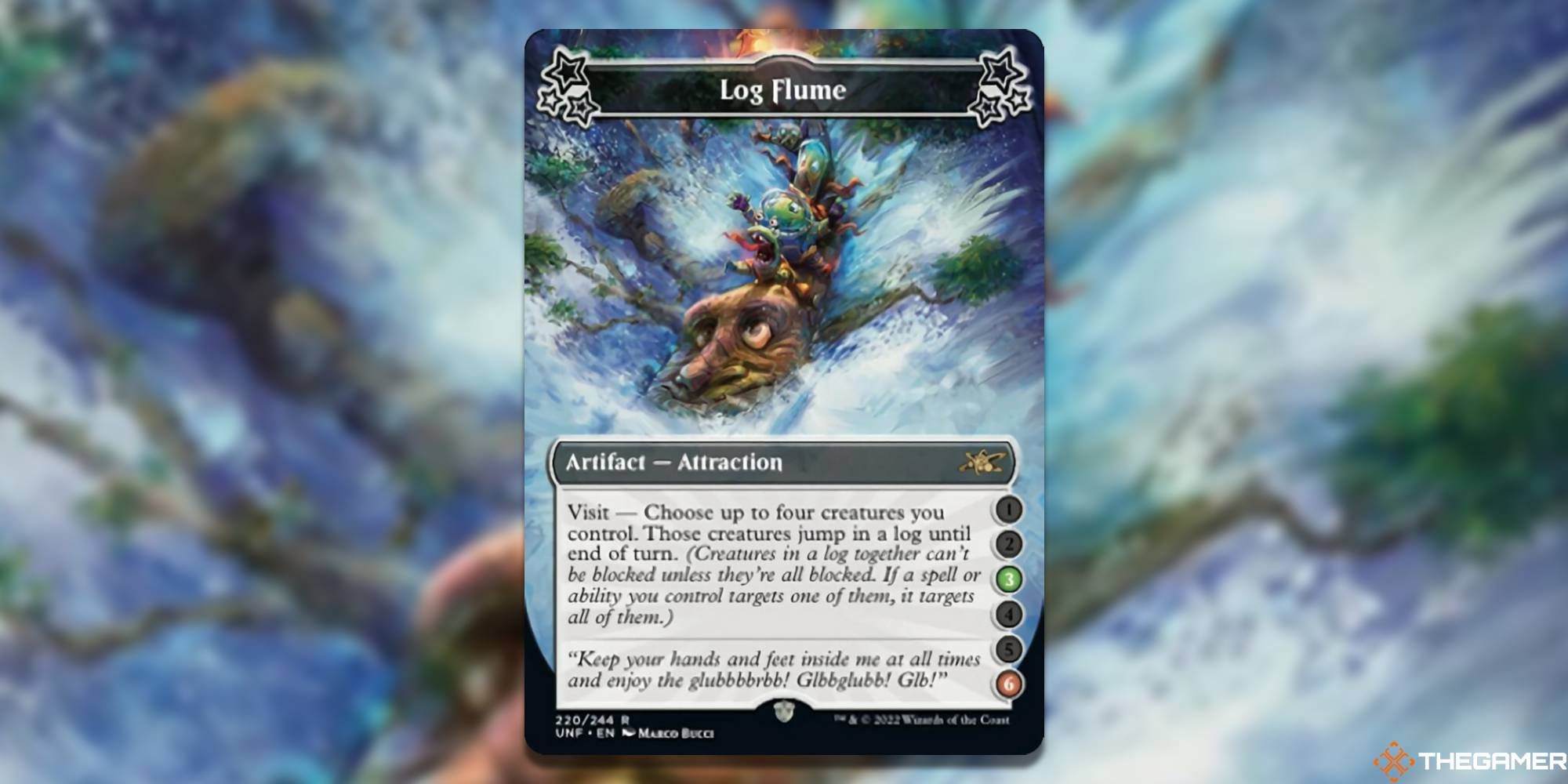 Magic The Gathering Best Unfinity Attractions Log Flume