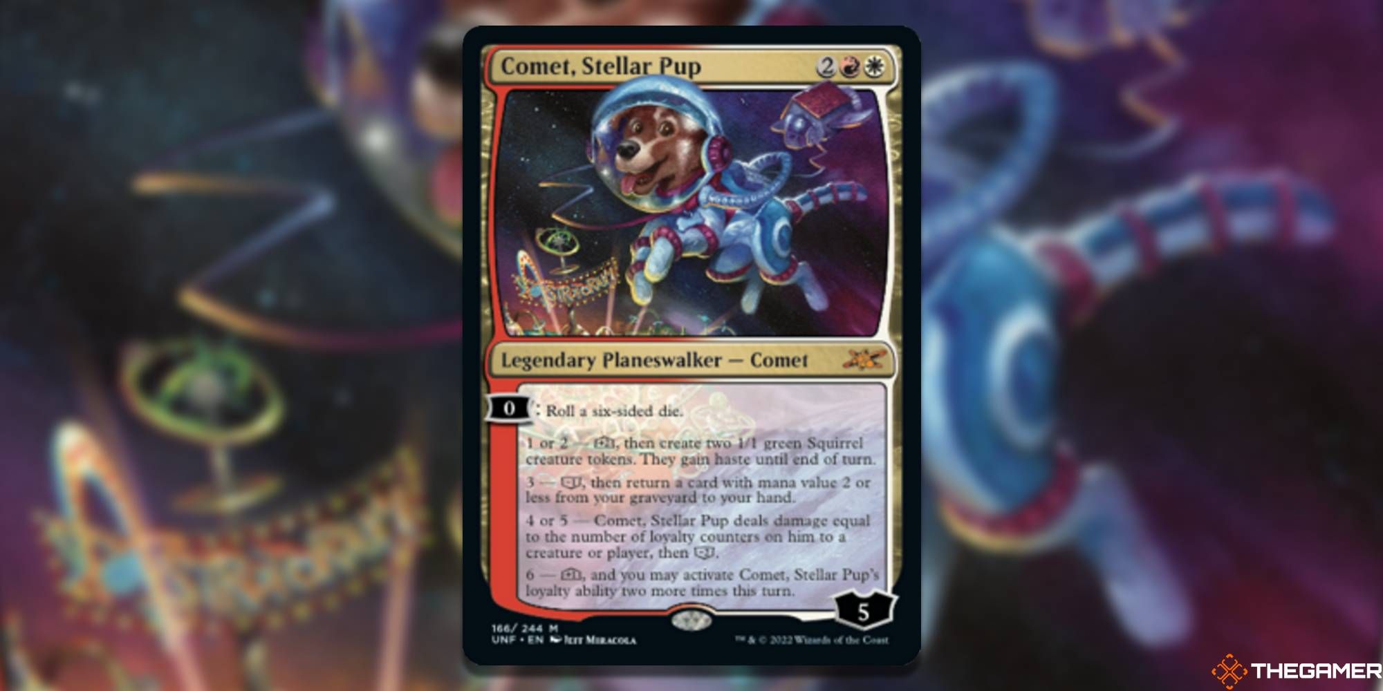Magic The Gathering Top Eternal Cards From Unfinity Comet Stellar Pup