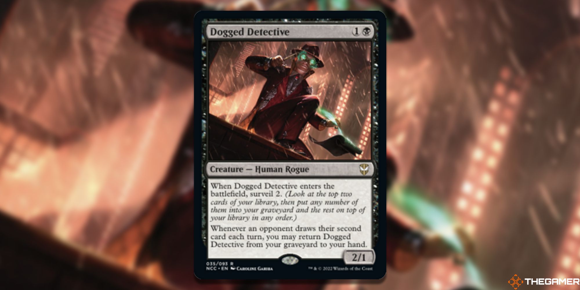Magic the Gathering Best Cards With Surveil Dogged Detective