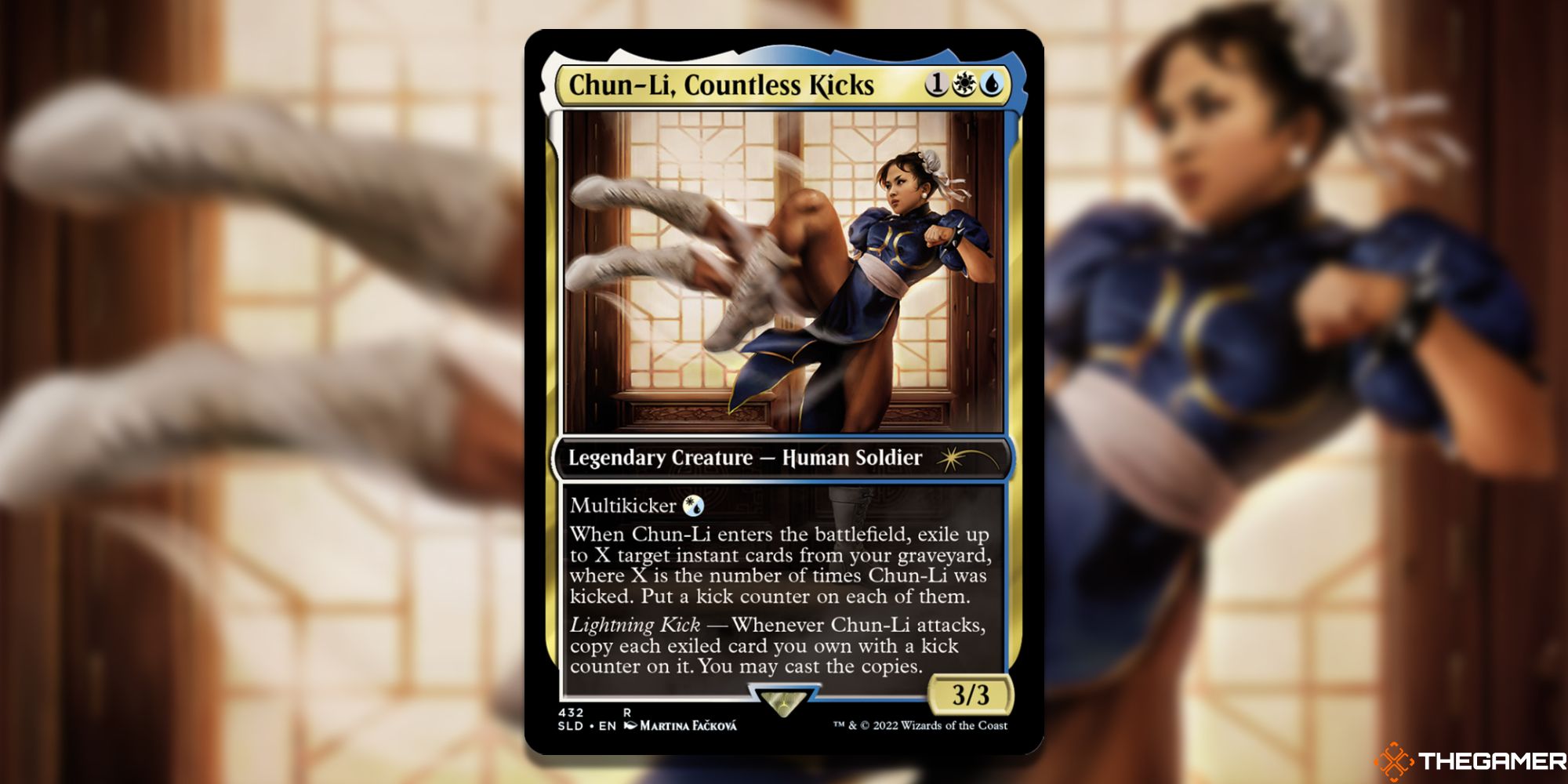 Magic the Gathering Best Universes Beyond Commanders Chun-Li Countless Kicks