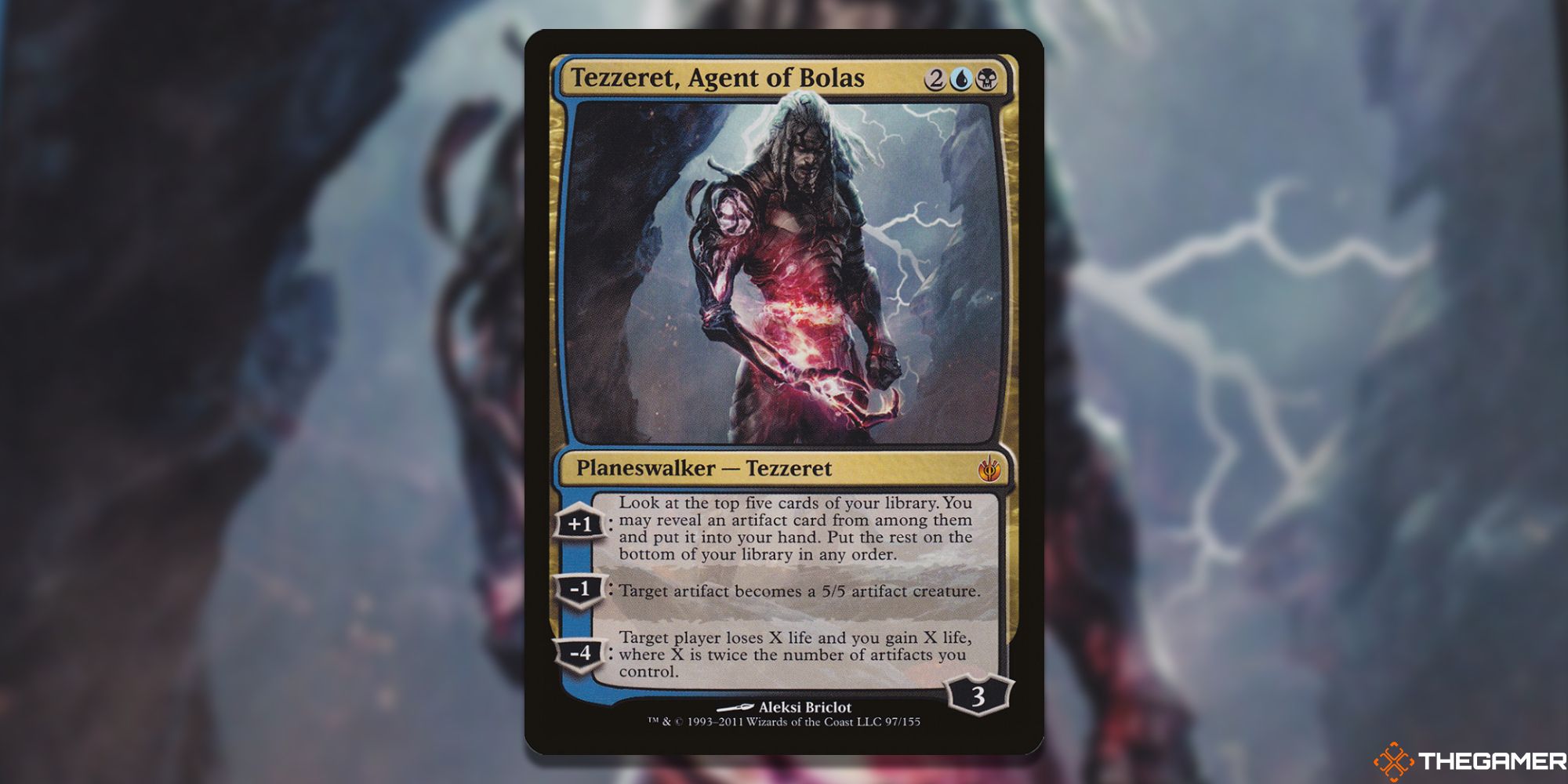 Magic the Gathering Creepiest Planeswalkers Tezzeret Agent of Bolas