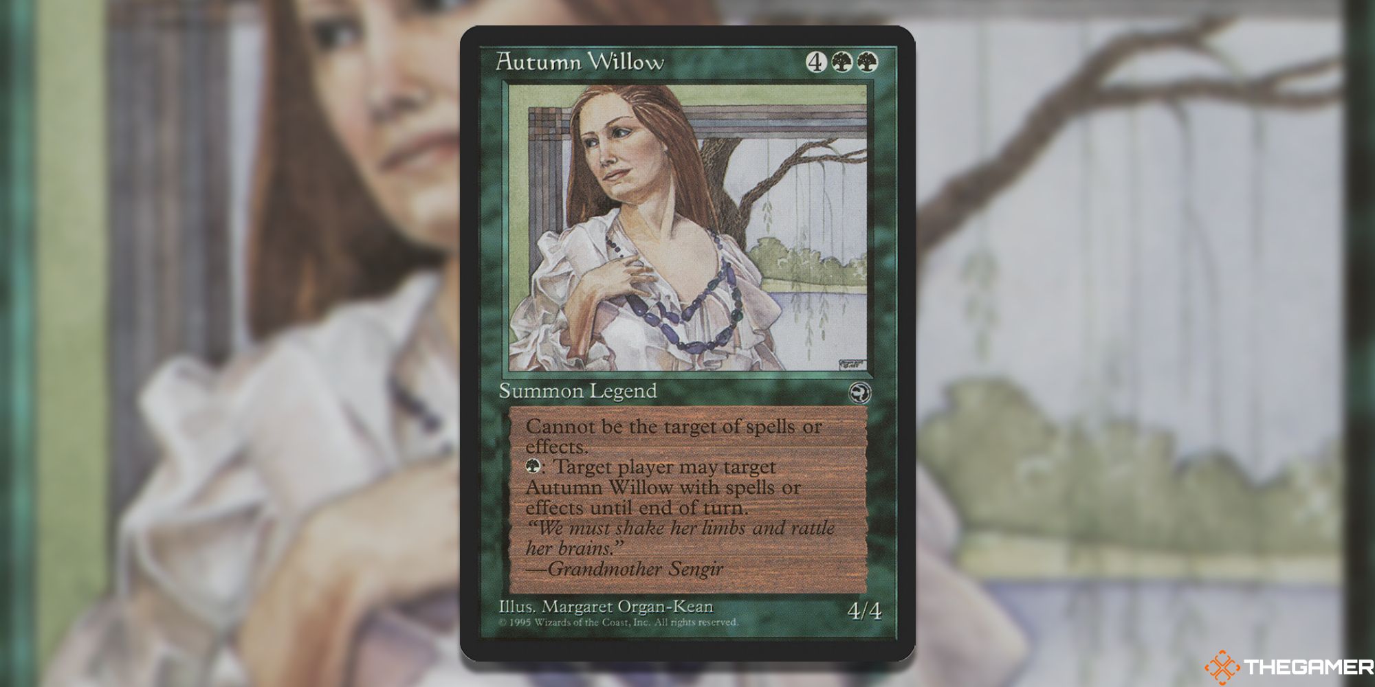 Magic the Gathering Least Played Commanders Autumn Willow