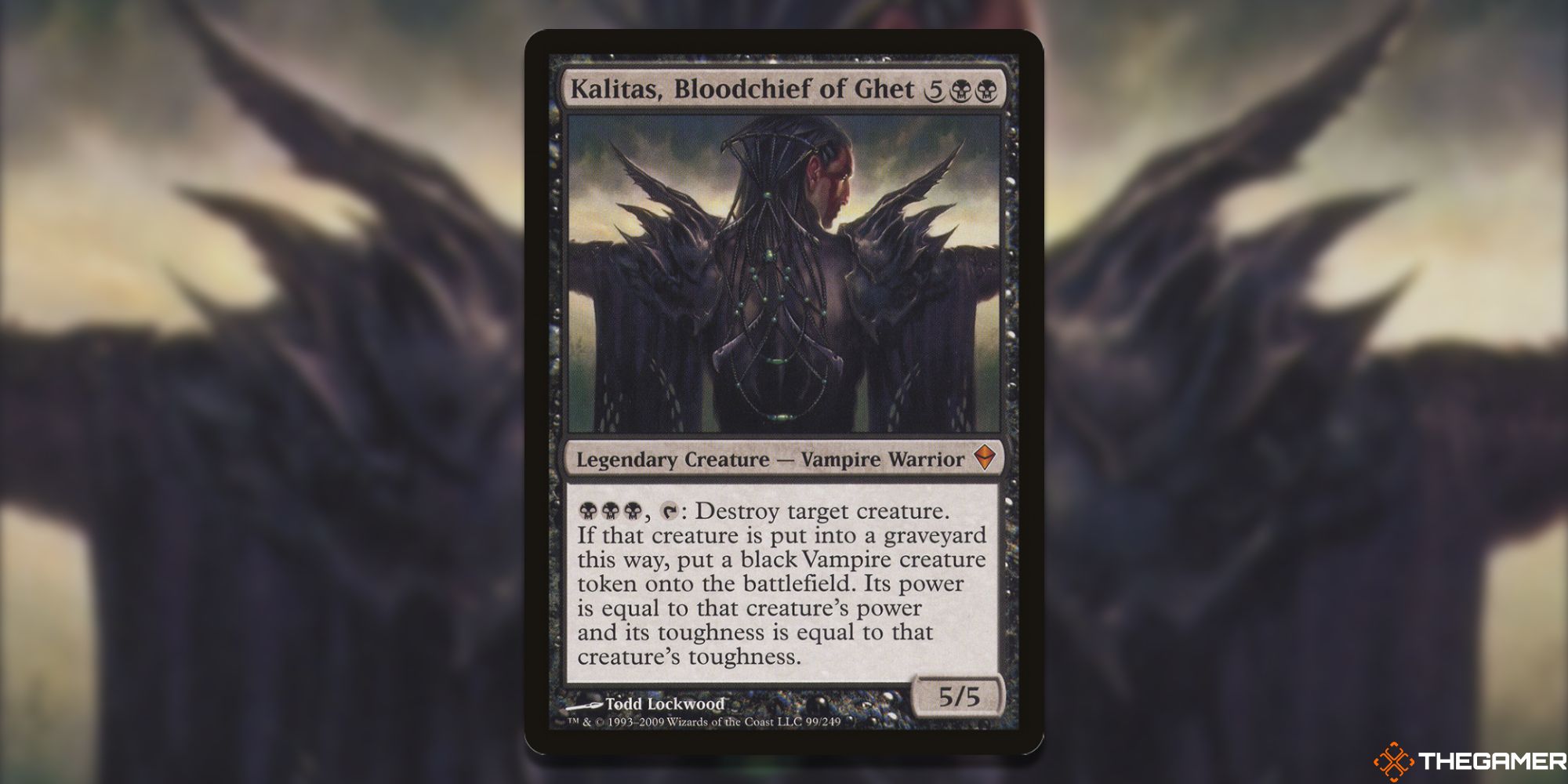 Magic the Gathering Least Played Commanders Kalitas Bloodchief of Ghet