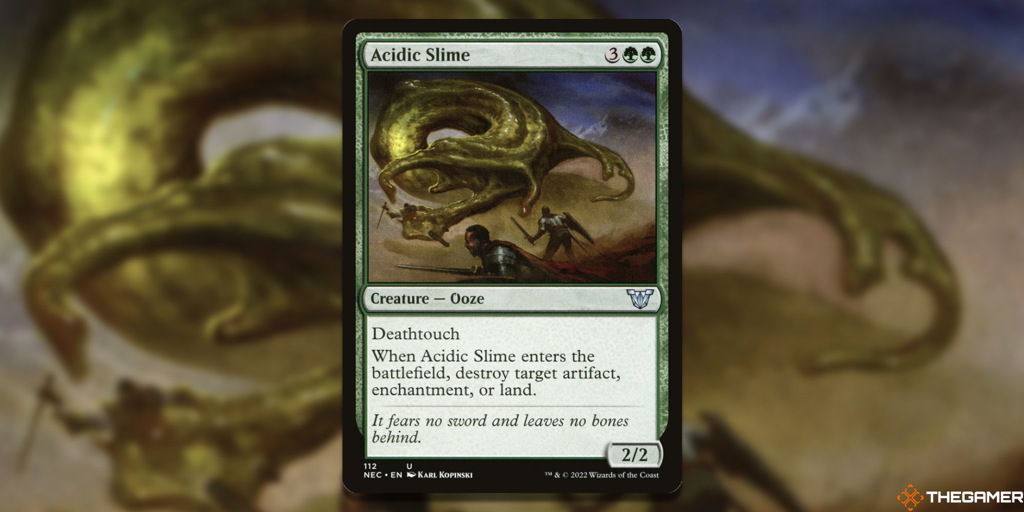 Magic the Gathering The X Best Creatures To Reanimate Acidic Slime