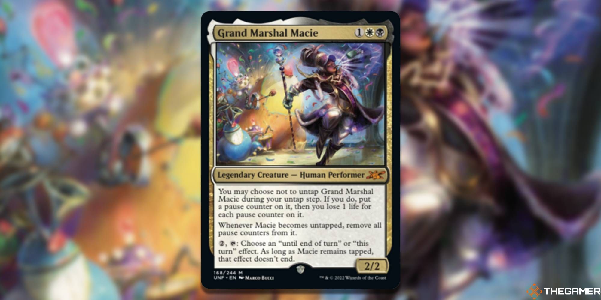 Magic the Gathering Top Acorn Cards From Unfinity Grand Marshal Macie