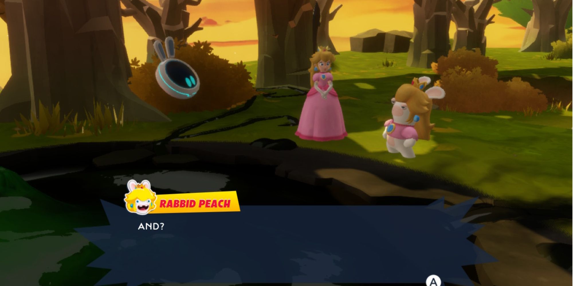 Mario Rabbids Sparks of Hope Peach and Rabbid Peach Team Up