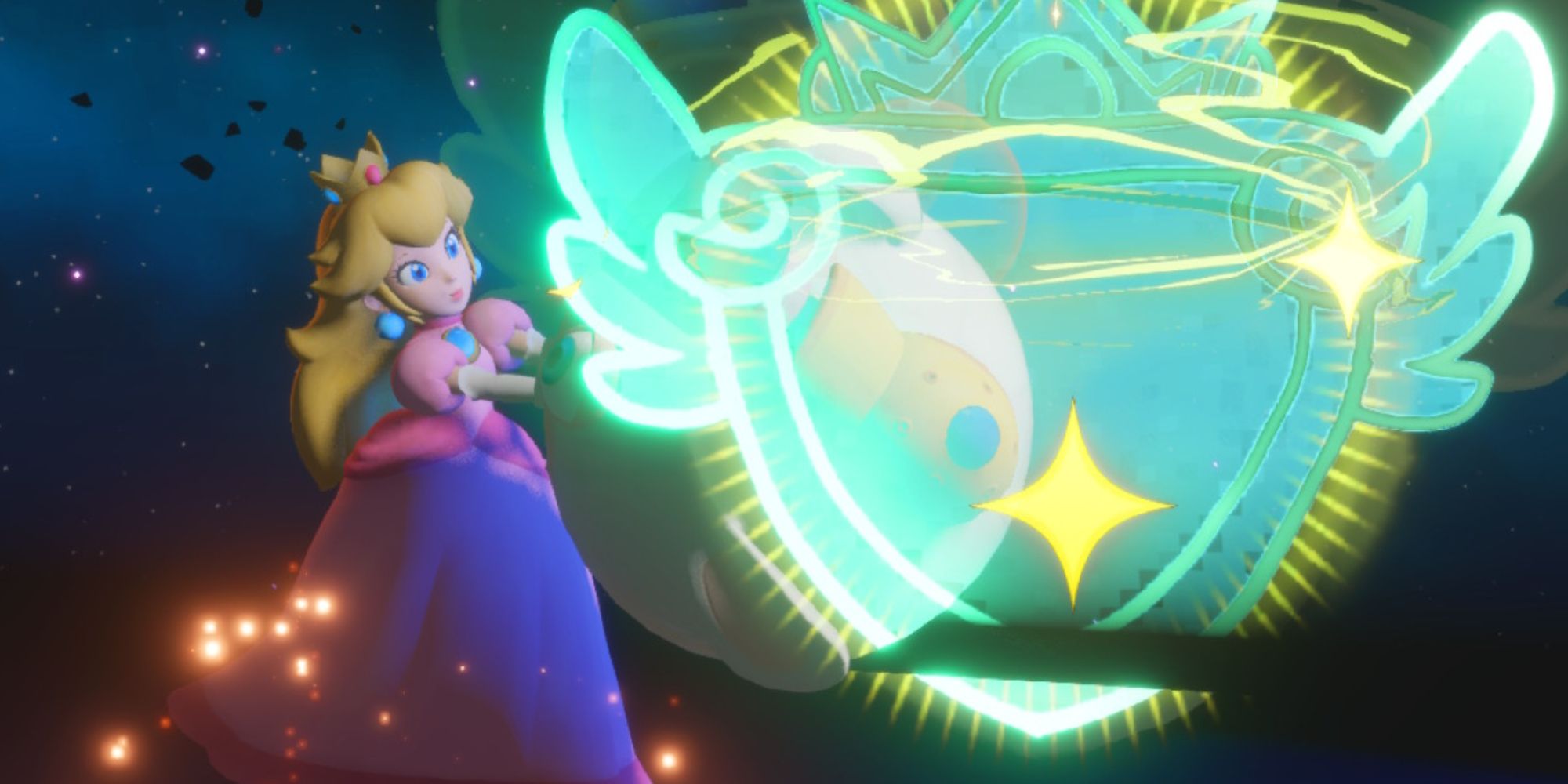 Mario Rabbids Sparks of Hope Peach Team Barrier Special