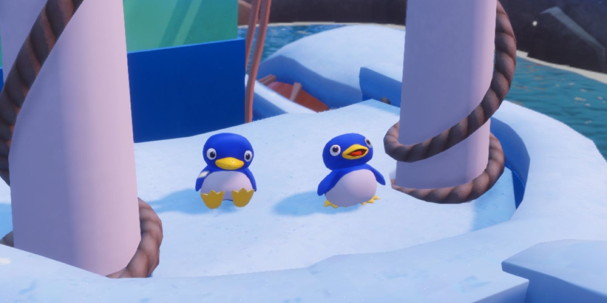 Mario Rabbids Sparks of Hope Two Penguins On A Boat