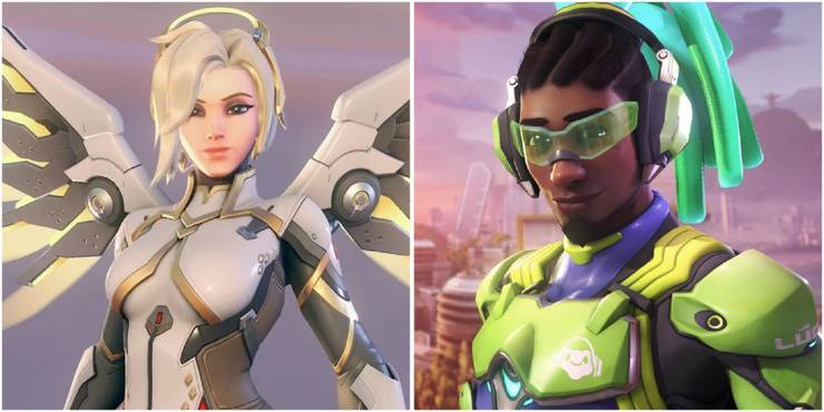 Mercy and Lucio from Overwatch 2