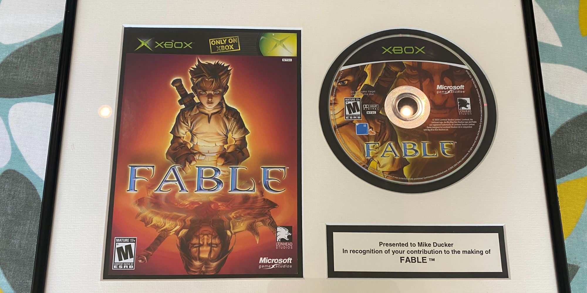 Former Fable Dev Finds His Own Commemorative Plaque On Ebay After It Was Presumed Stolen In 2012