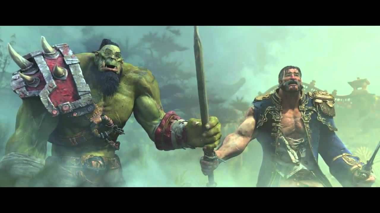 World of Warcraft Mists of Pandaria cinematic still shot