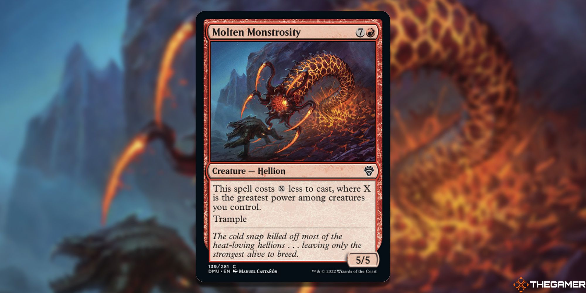 Molten Monstrosity card image.